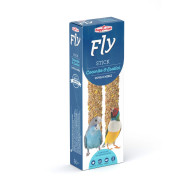 Tyčinka zo zrn vejce a mineralov pre andulky a exoty